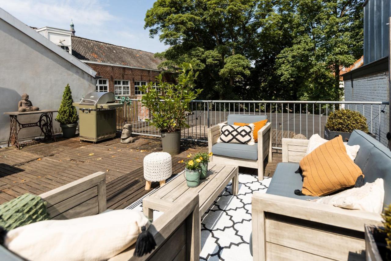 Cosy Nock ! Little Gem At City Center With Large Terrace ! Breda Exteriér fotografie